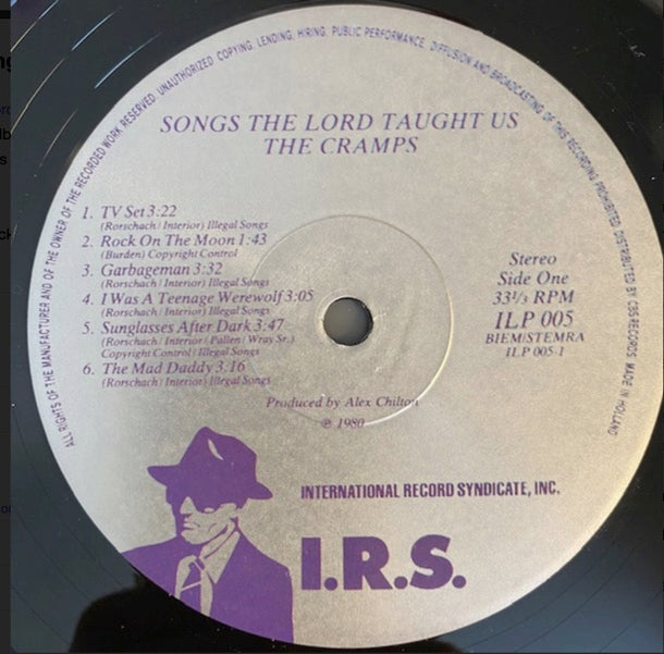 The Cramps – Songs The Lord Taught Us – Vinyl (180 gram, Red