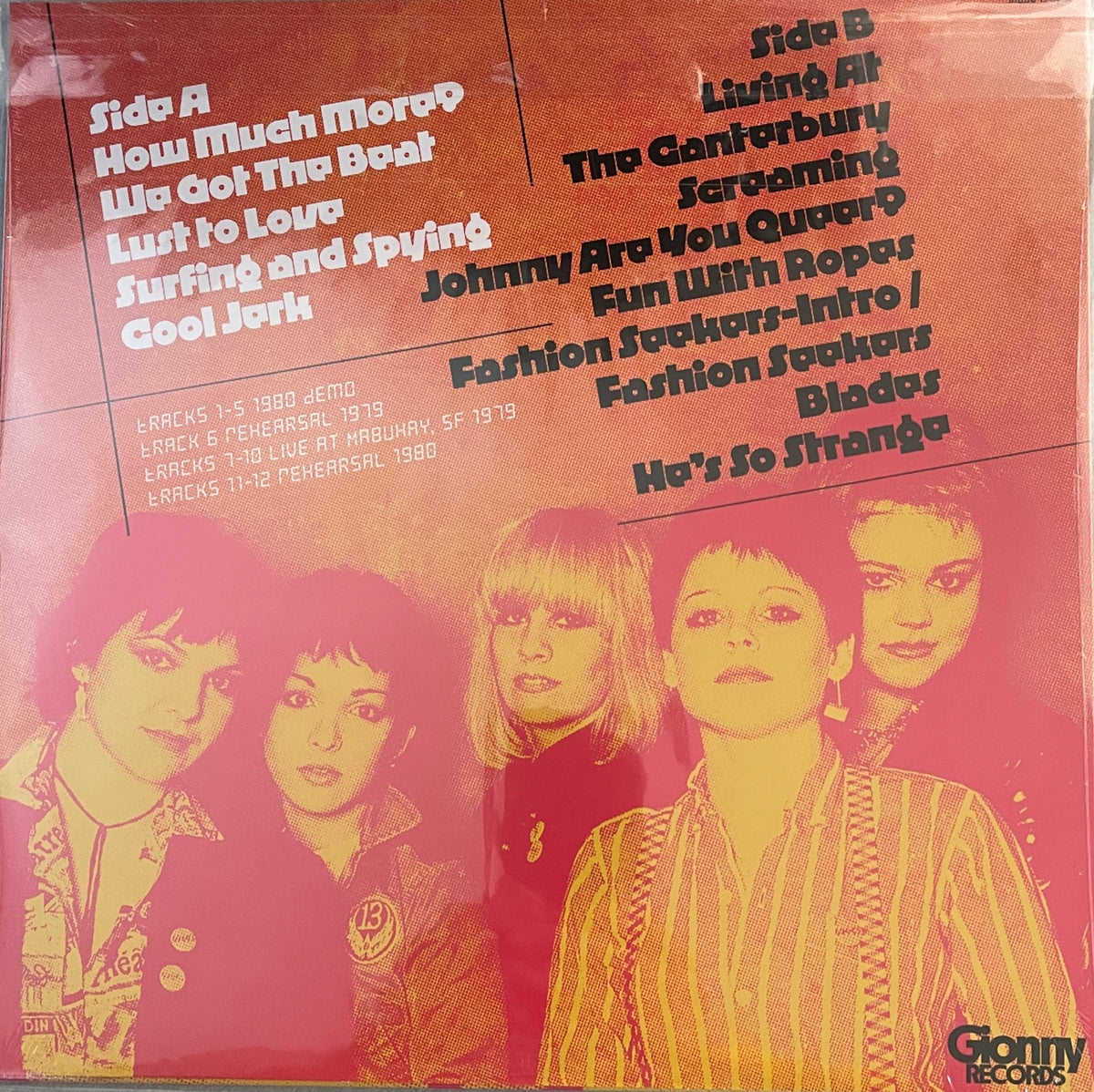 洋楽 Kakete...Go-Go! 1998 SEP. The Go-Go - Go-Go's Demos And Outtakes 1979-80 New/Sealed