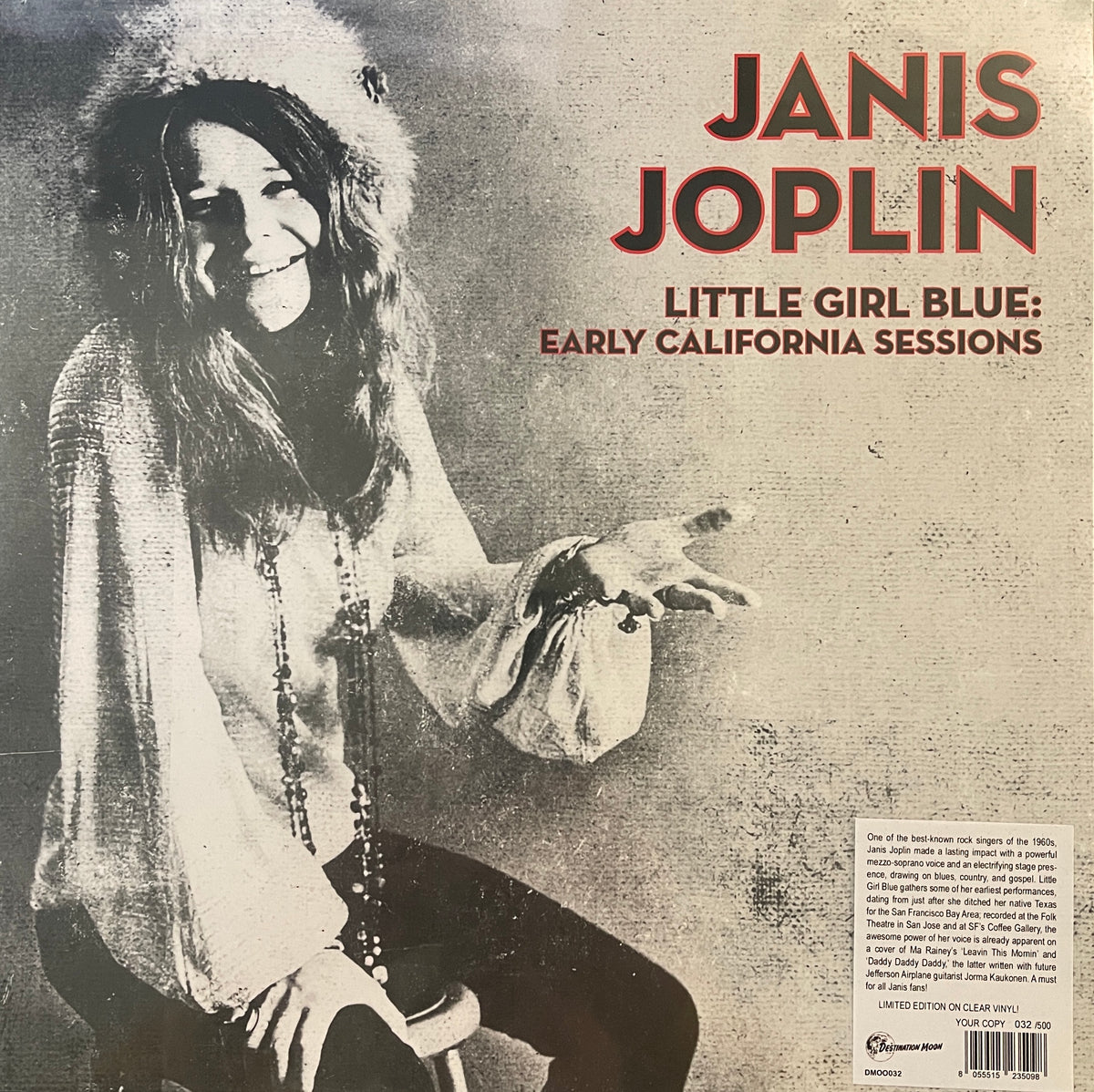 Janis Joplin - Little Girl Blue: Early California Sessions CLEAR 