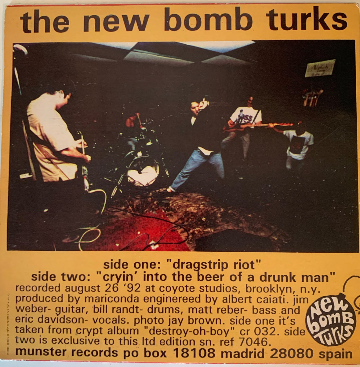 THE NEW BOMB TURKS レコード NEW BOMB TURKS 