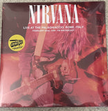 Nirvana ‎– Live Italy DBL 2X LP Limited to 300!  COLOR VINYL