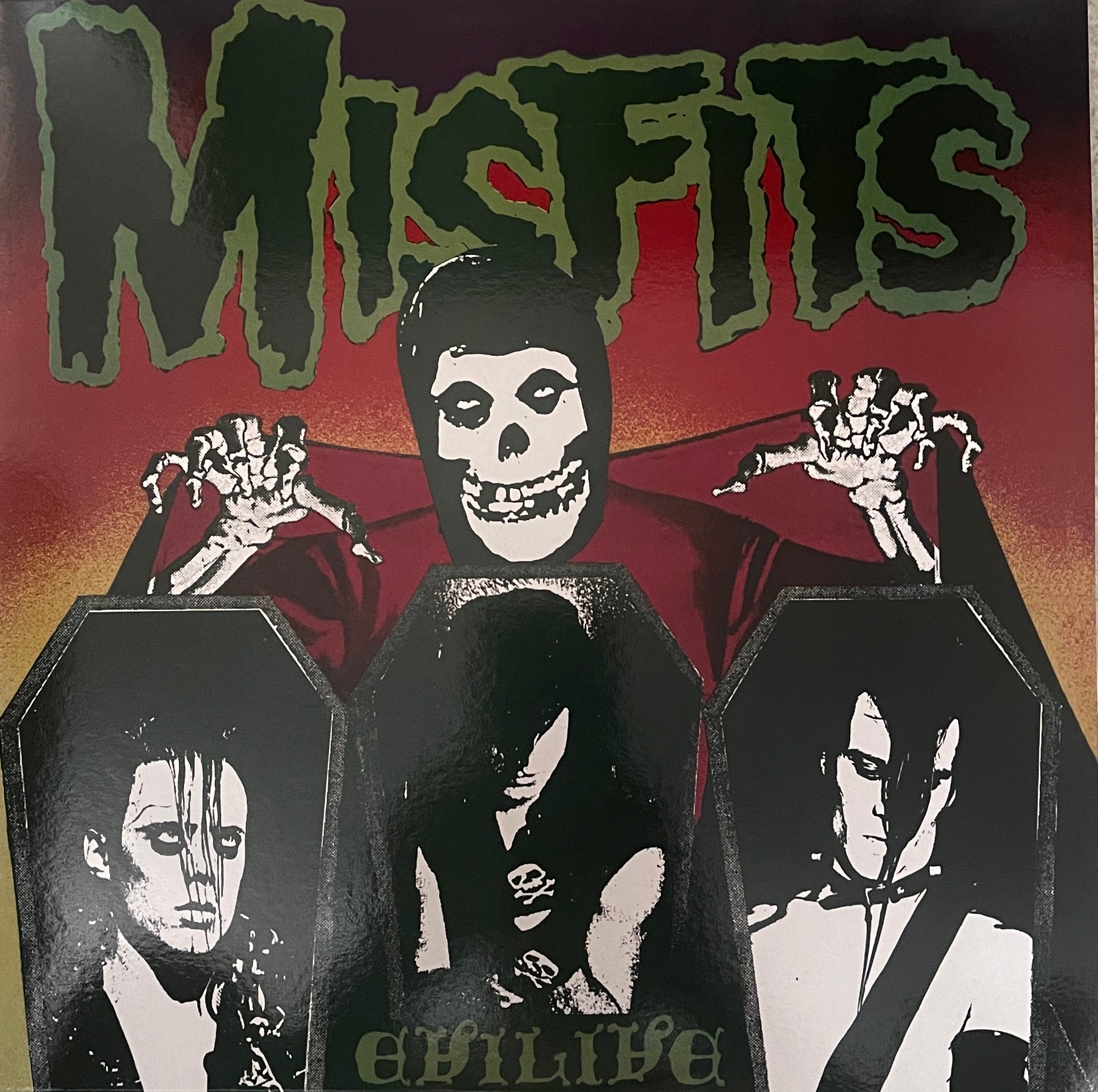 米LP Misfits Evilive PL9081 Caroline Records, Caroline Records /00260 Misfits – Evilive LP NEW – GarageRock Records