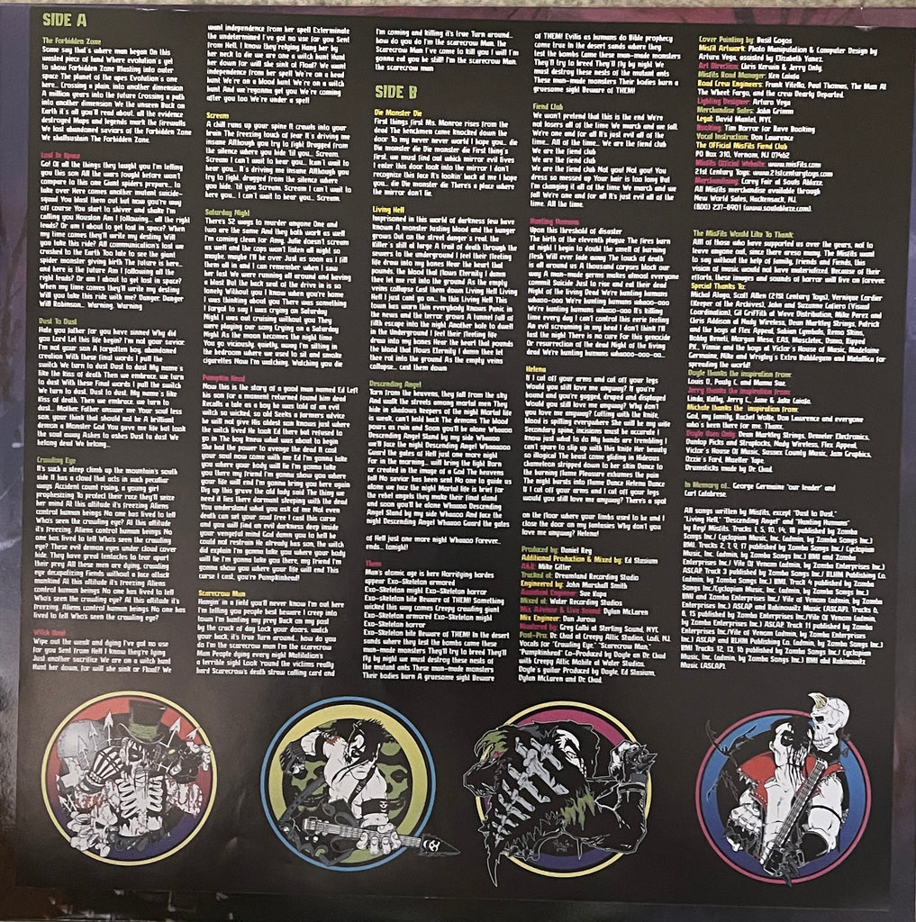 Misfits – Famous Monsters LP NEW 180g w/ insert – GarageRock Records