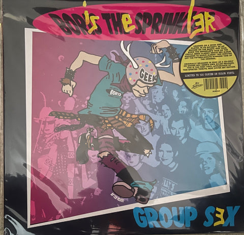 Boris The Sprinkler ‎– Group Sex LP (1/500) (Pink Vinyl) (import)
