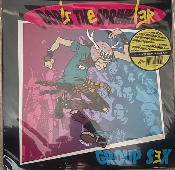 Boris The Sprinkler ‎– Group Sex LP (1/500) (Pink Vinyl) (import
