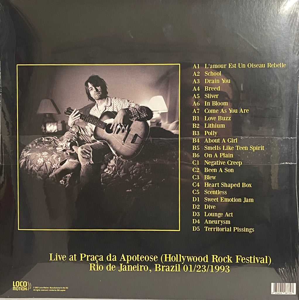 Nirvana – Hollywood Rock Festival US TV Broadcast 1993 2X LP