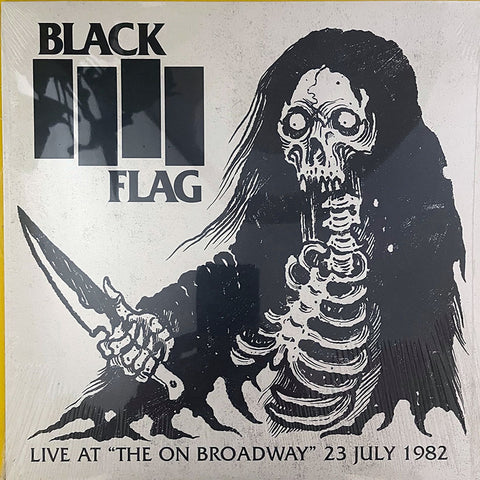 Black Flag – Live At "The On Broadway" 1982 LP NEW/Unsealed RED VINYL