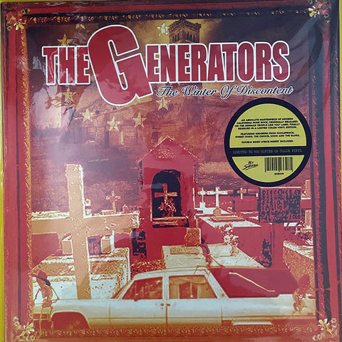 The Generators – The Winter Of Discontent  YELLOW Vinyl LP NEW