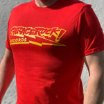 GARAGEROCK! BOLT logo T-Shirt ( RED, YELLOW, or BLACK )