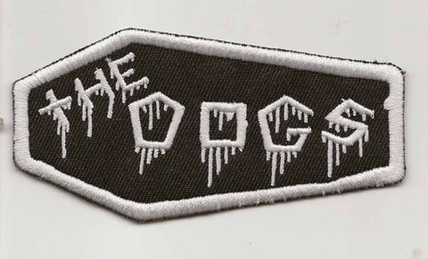 The DOGS  Coffin Logo- Embroidered Patch