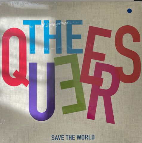 The QUEERS "save the world" LP New/Sealed BLUE vinyl 100 pressed.