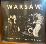 WARSAW - An Ideal for Living - the demos LP record new/sealed