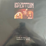 Led Zeppelin – Live In Dallas LP (WHITE VINYL)