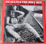 GG Allin & The Holy Men ‎– You Give Love A Bad Name (IMPORT) (NEW/Sealed