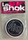 Le SHOK  "Fan Clubber" 3 inch  Iron-On Embroidered Patch