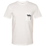 The DOGS  Batskates / Garagerock Collab POCKET Tee Shirt